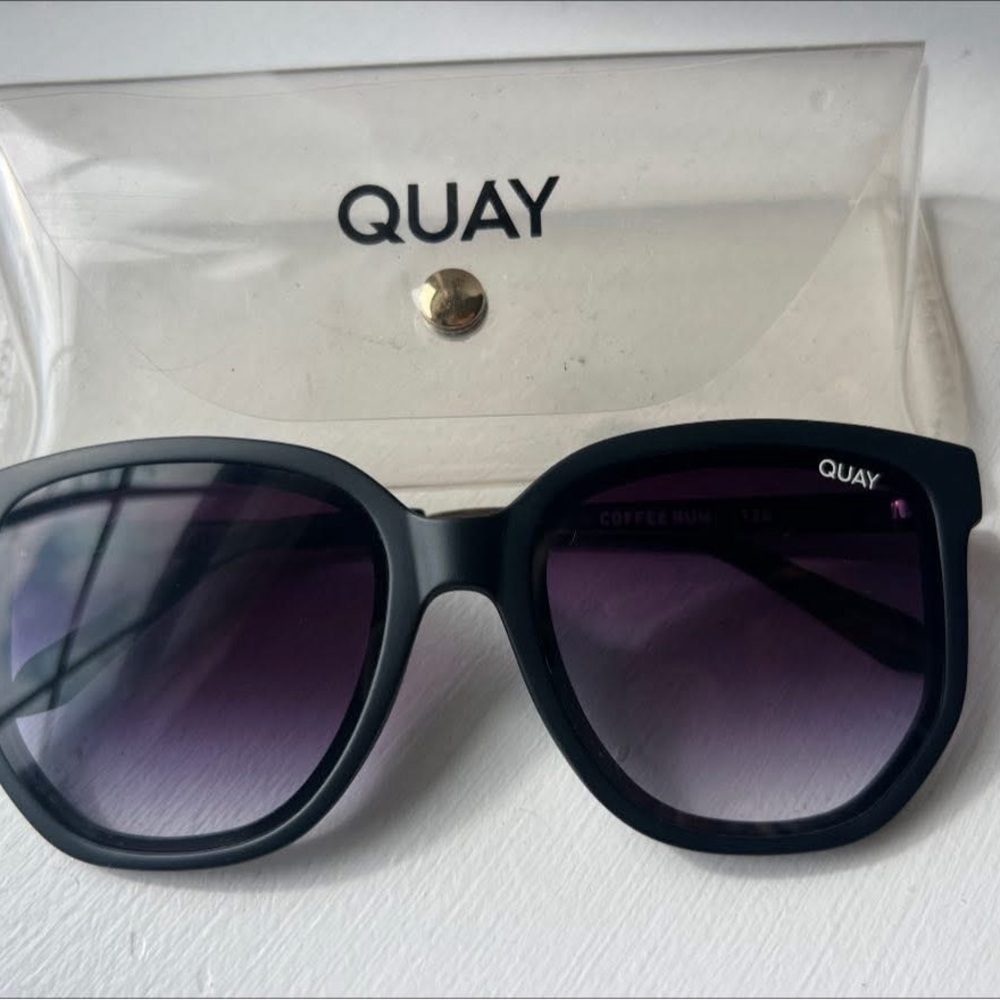 Quay Australia Black Sunglasses